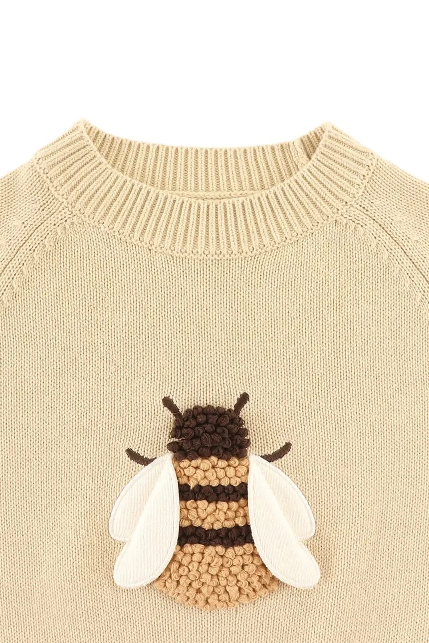 Valenthe Sweater Bee хлопковый детский свитер - фото 5
