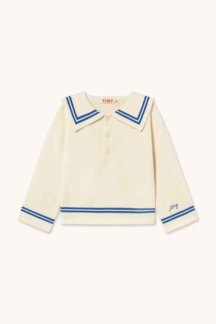 Детский хлопковый свитер SAILOR TINY CARDIGAN - фото 2