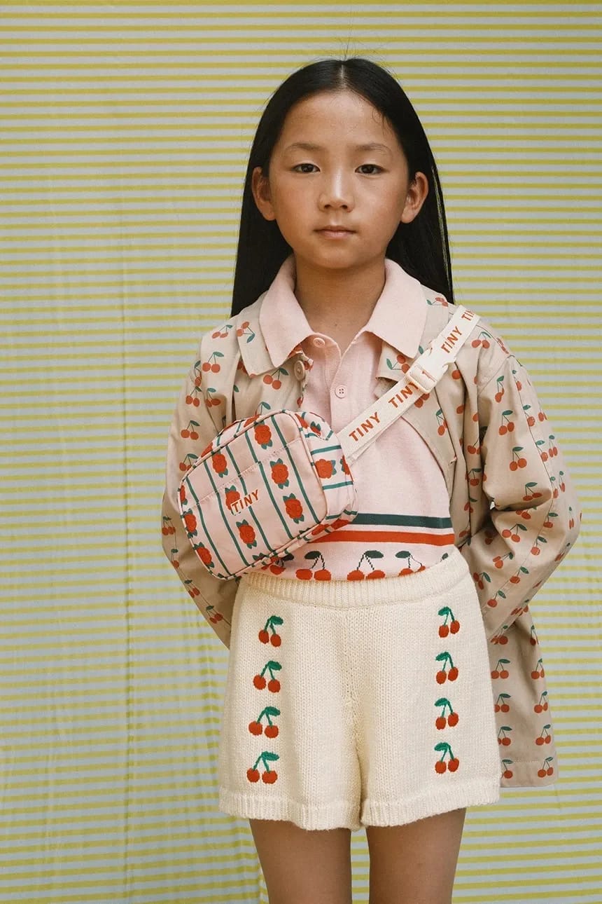 Детский хлопковый свитер CHERRIES SWEATER - фото 6