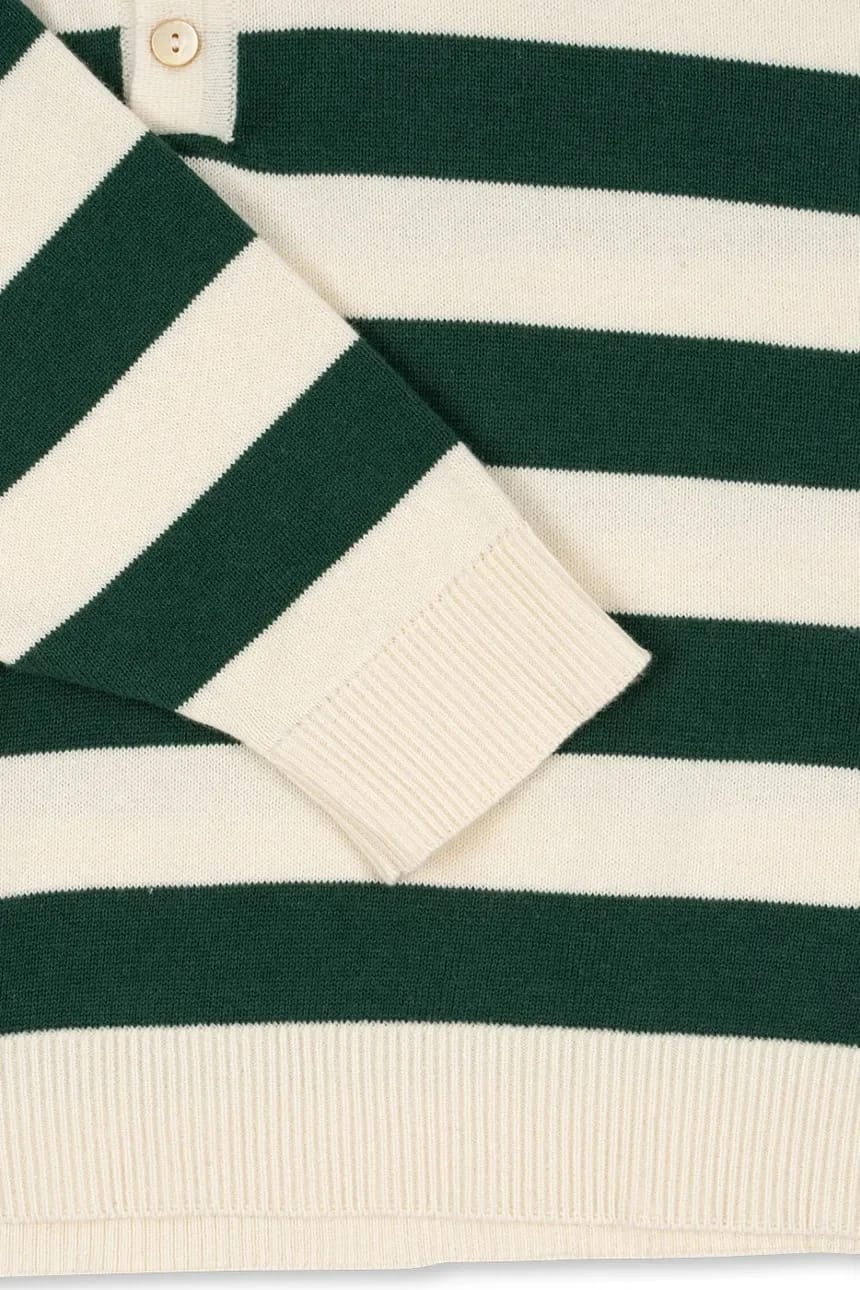 Детский хлопковый свитер MANIS KNIT POLO - фото 4