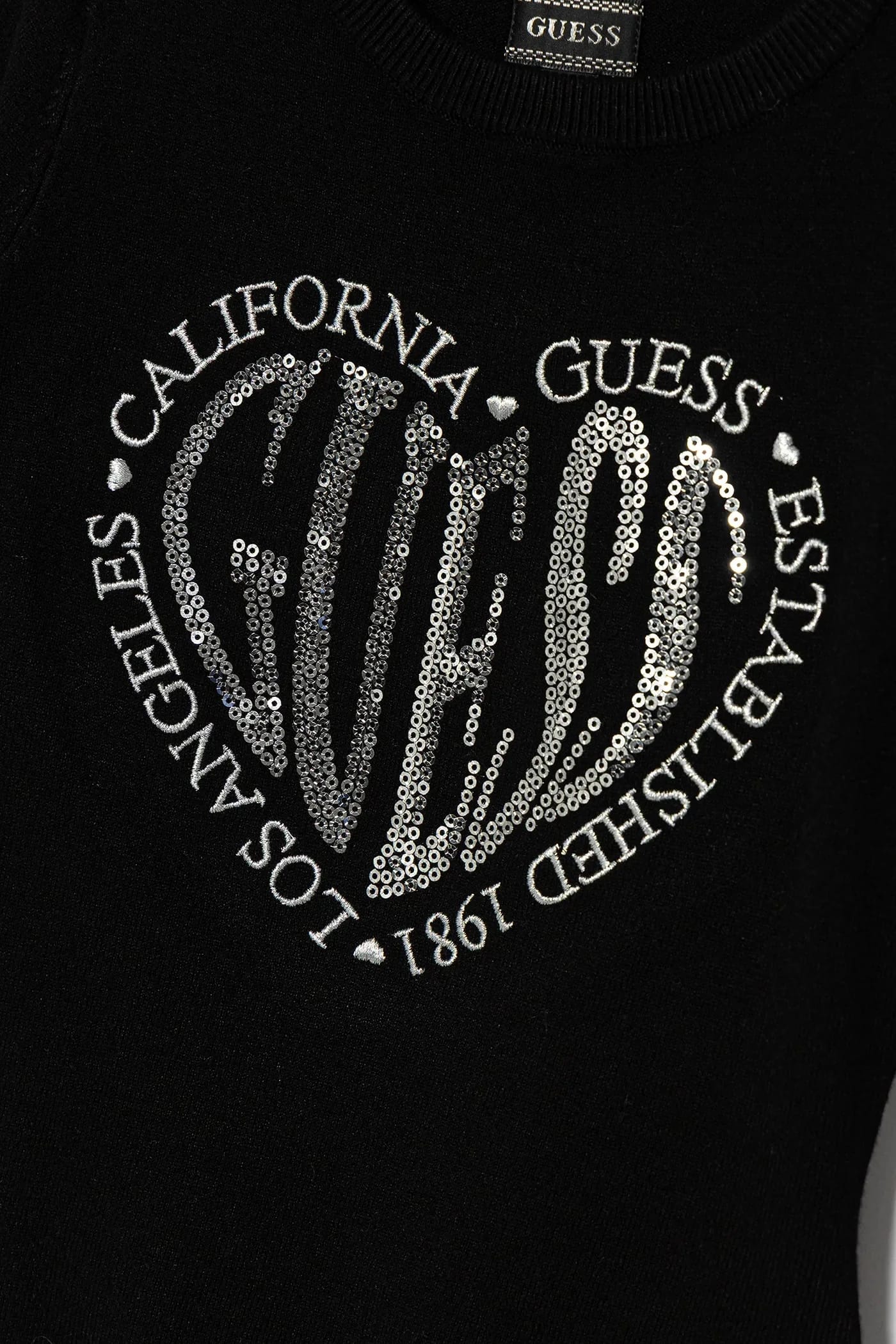 Детский свитер черный для девочек - фото 3