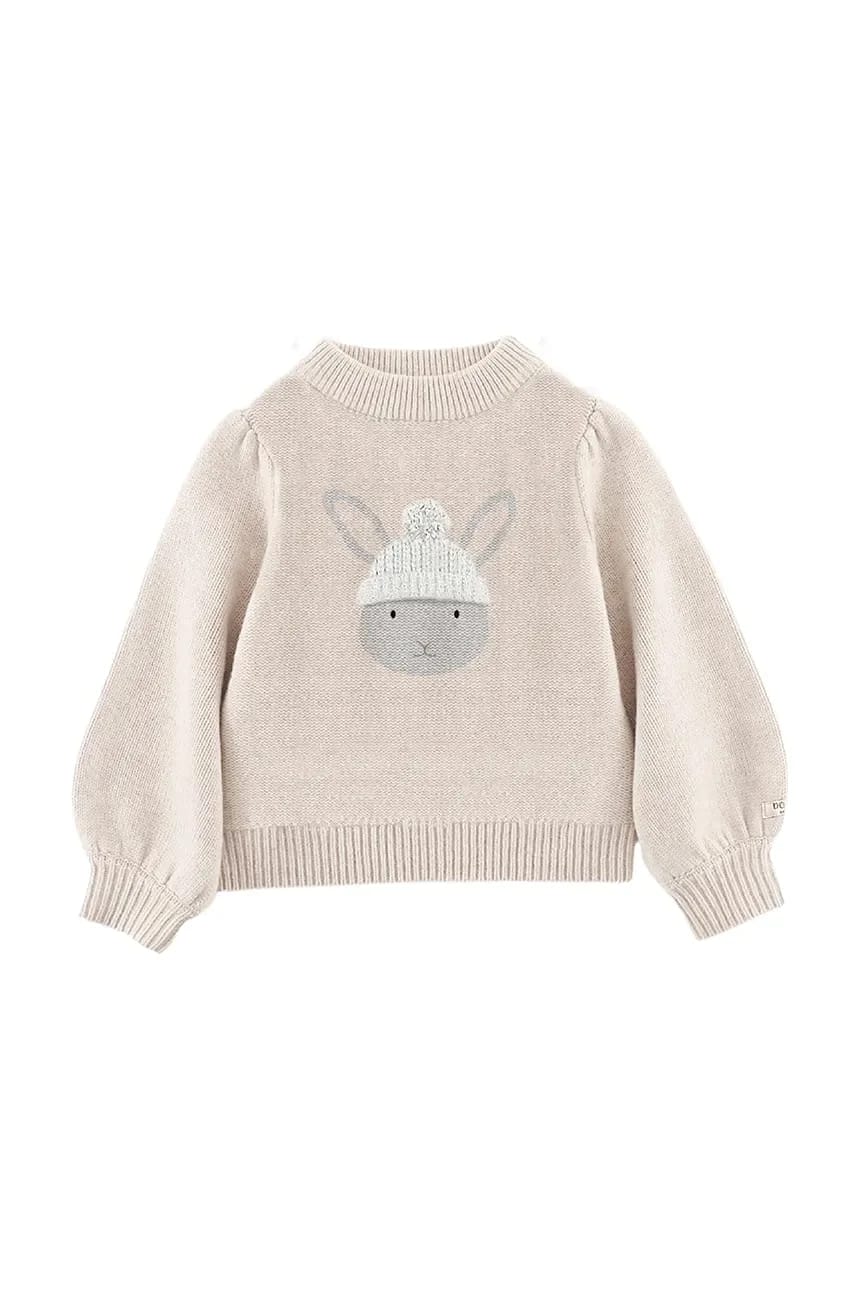 Свитер Denna из мериносовой шерсти Bunny, детский шерстяной свитер - фото 2