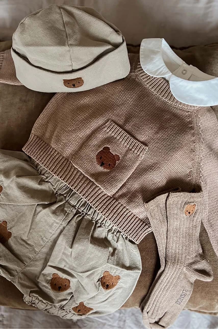 Хлопковый детский свитер Loeke Sweater Bear - фото 5