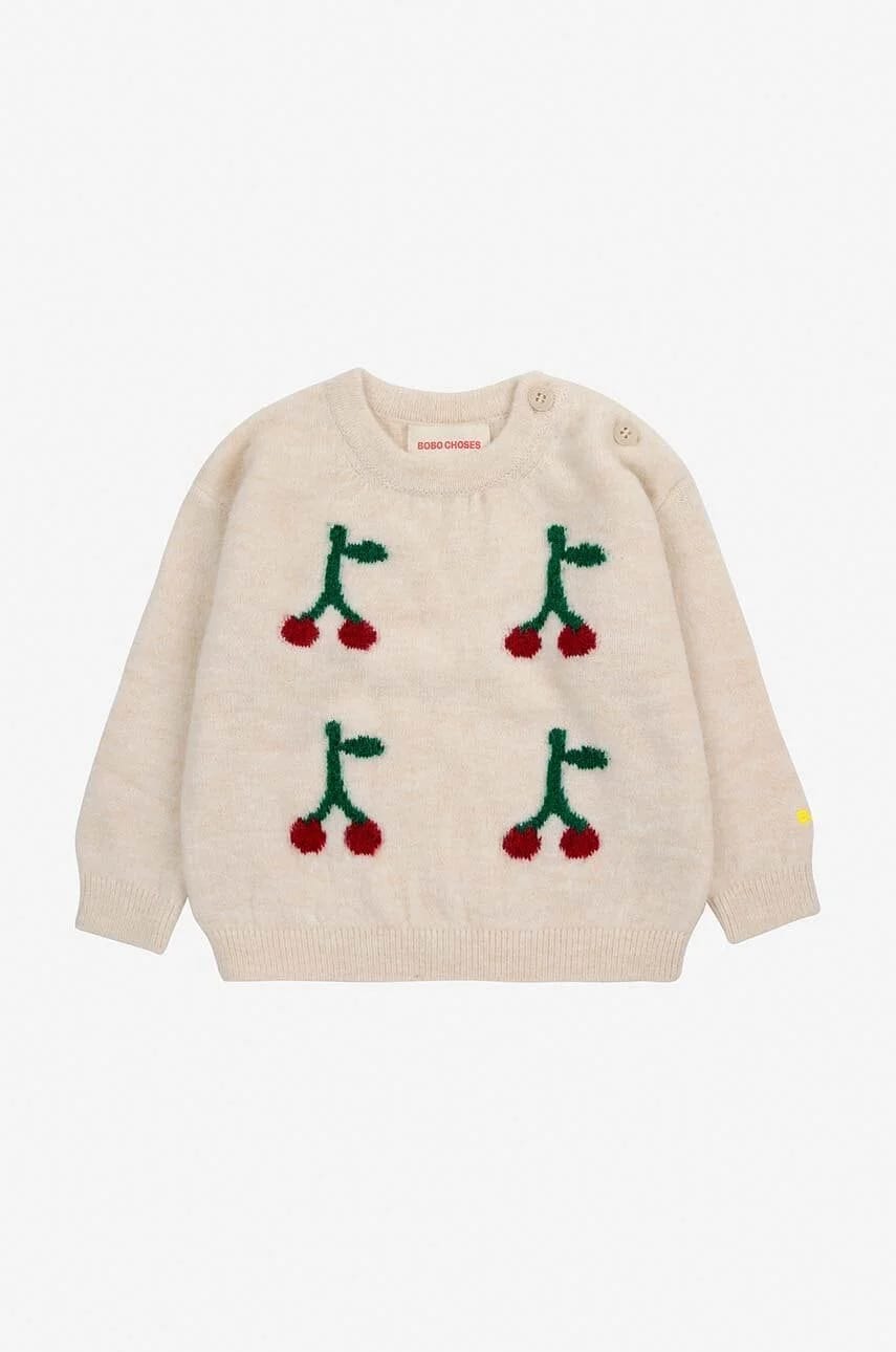 Детский свитер Cherry из смесовой шерсти