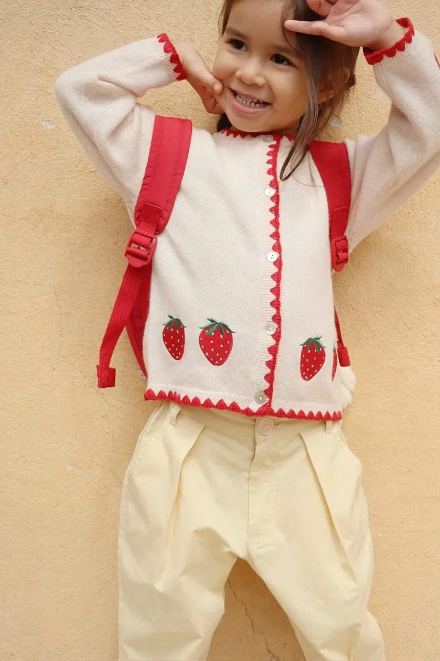 Детский шерстяной кардиган COLLETTE CARDIGAN - фото 7