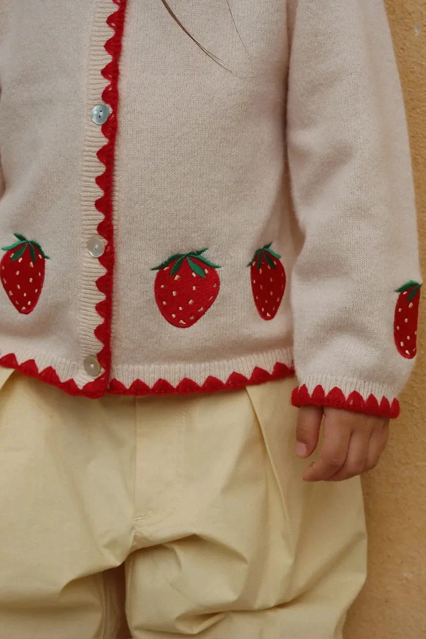 Детский шерстяной кардиган COLLETTE CARDIGAN - фото 8