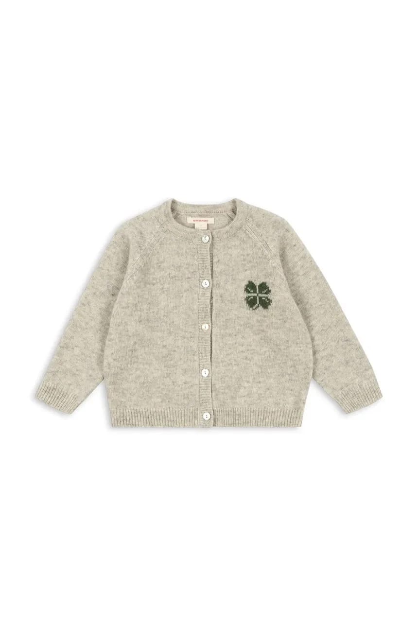 BILLI KNIT CARDIGAN детский кардиган из шерсти - фото 2