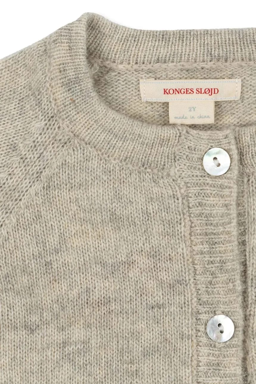 BILLI KNIT CARDIGAN детский кардиган из шерсти - фото 5