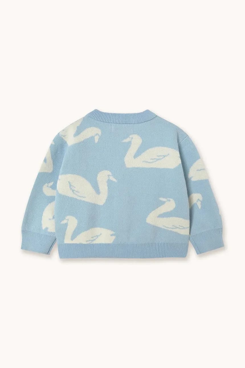 Хлопковый детский кардиган BIG SWANS BABY CARDIGAN - фото 2