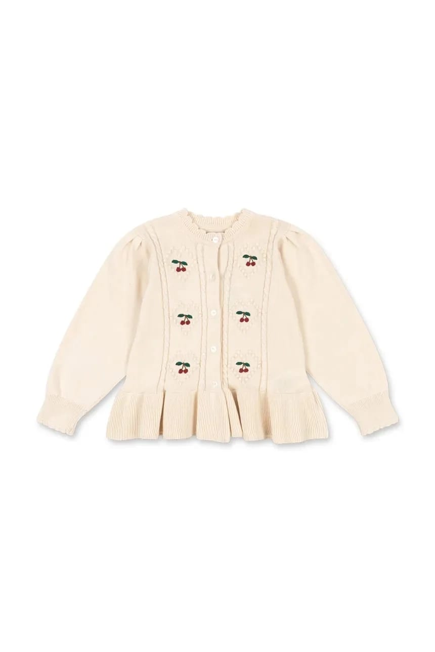 Детский хлопковый кардиган SOLEIL CARDIGAN GOTS
