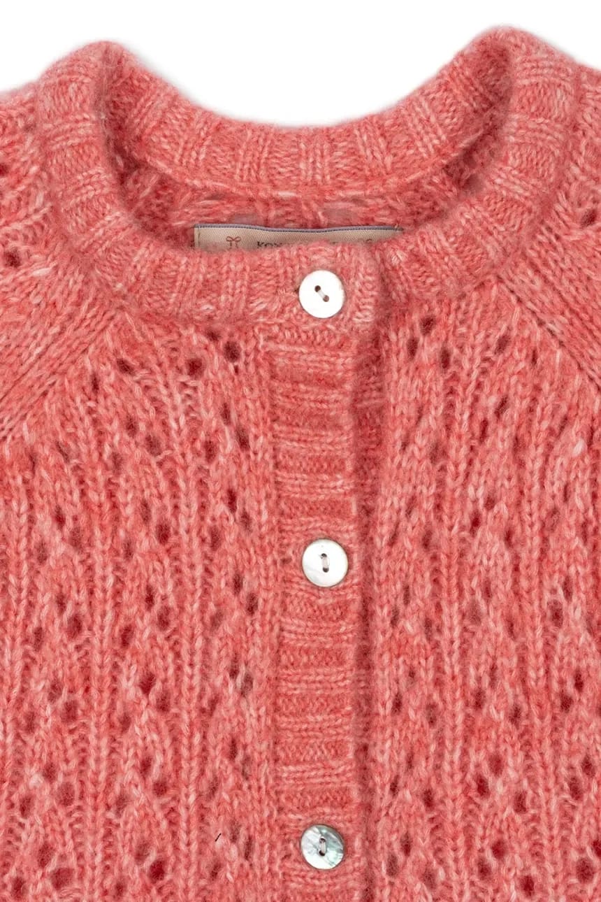 Детский кардиган из шерсти ISA CARDIGAN - фото 4