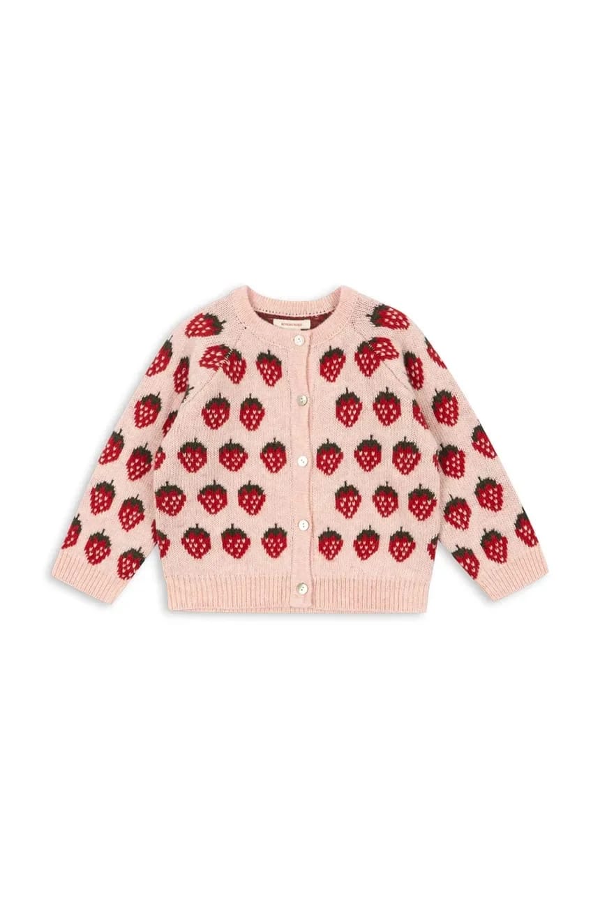 Детский кардиган с добавлением шерсти BELOU KNIT CARDIGAN