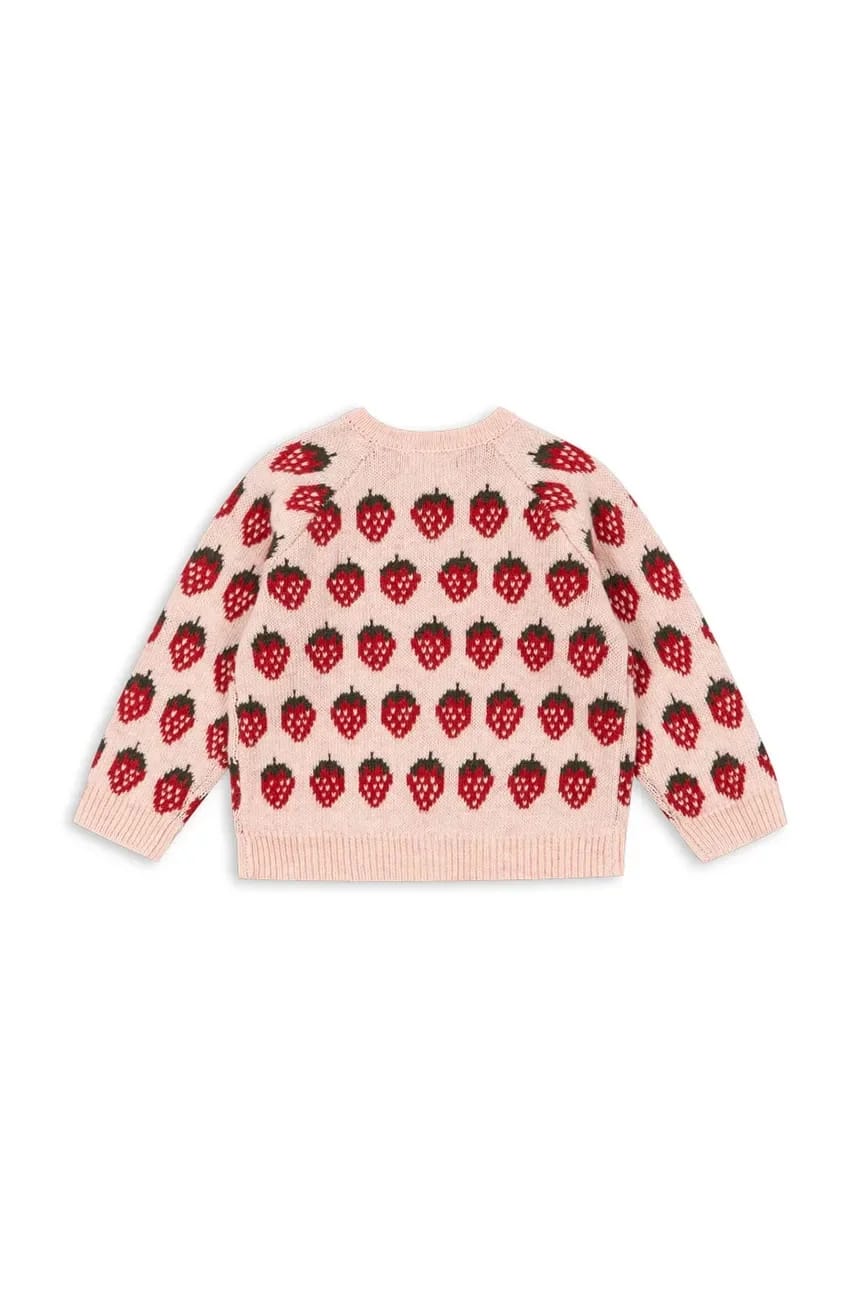 Детский кардиган с добавлением шерсти BELOU KNIT CARDIGAN - фото 2