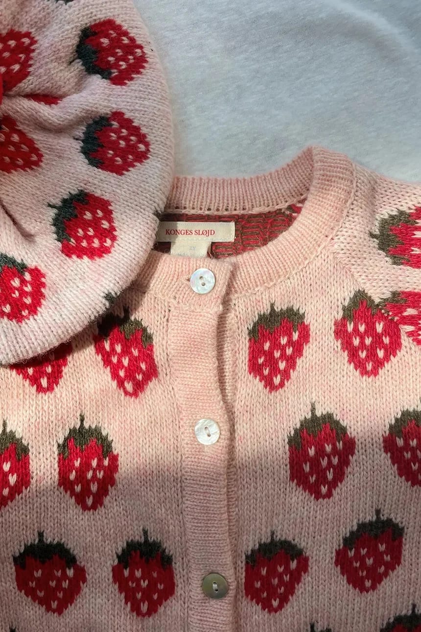 Детский кардиган с добавлением шерсти BELOU KNIT CARDIGAN - фото 4