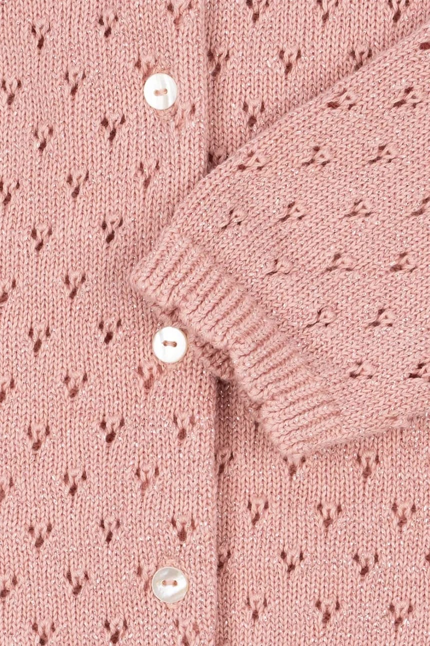 Детский кардиган из хлопка HANNAH CARDIGAN - фото 4