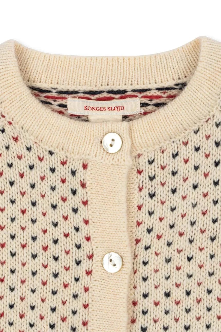 BILLI KNIT CARDIGAN детский кардиган из шерсти - фото 3
