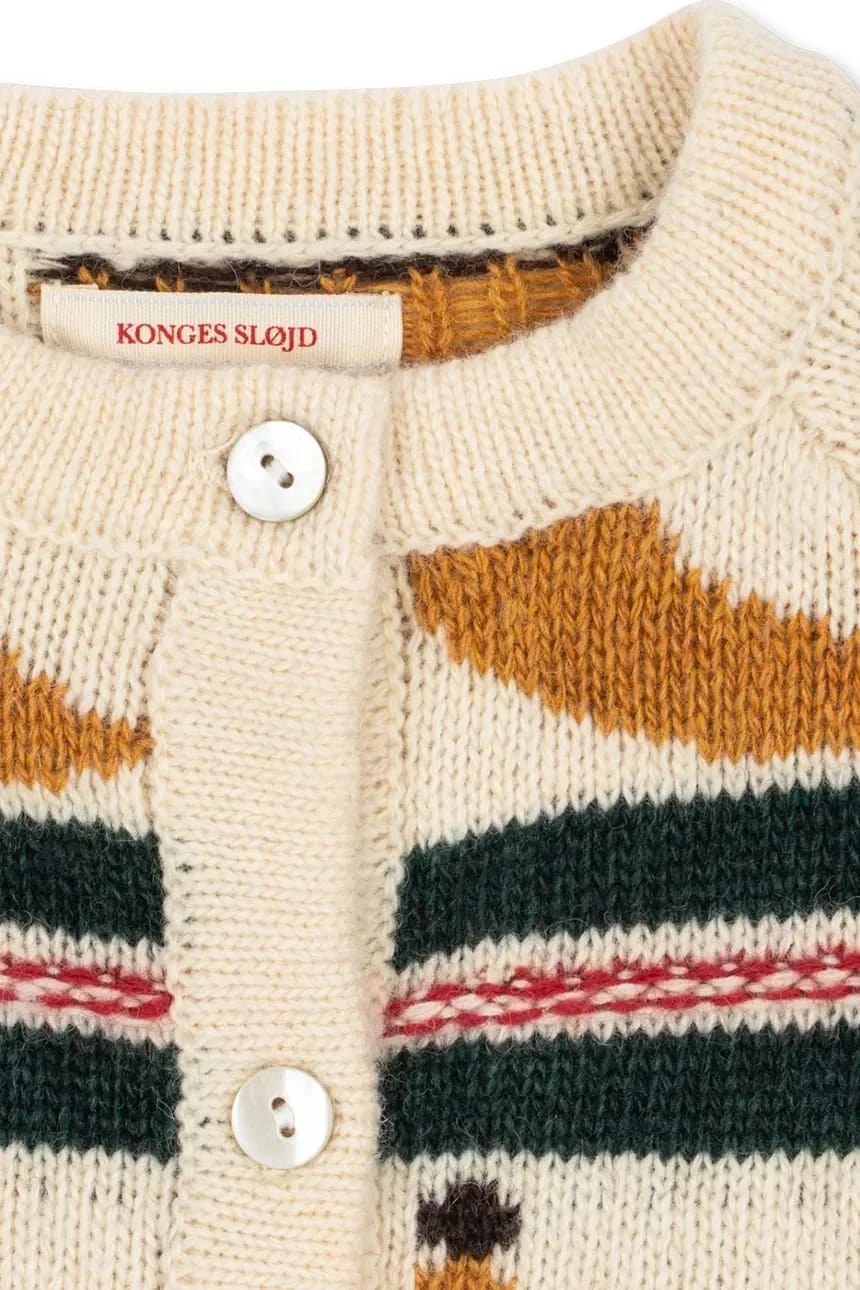 BILLI KNIT CARDIGAN детский кардиган из шерсти - фото 4