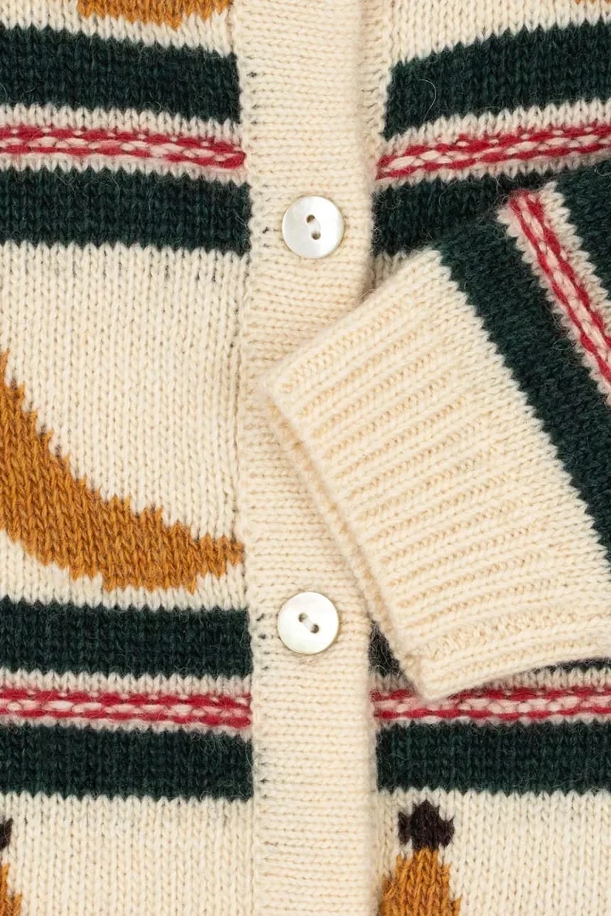 BILLI KNIT CARDIGAN детский кардиган из шерсти - фото 5
