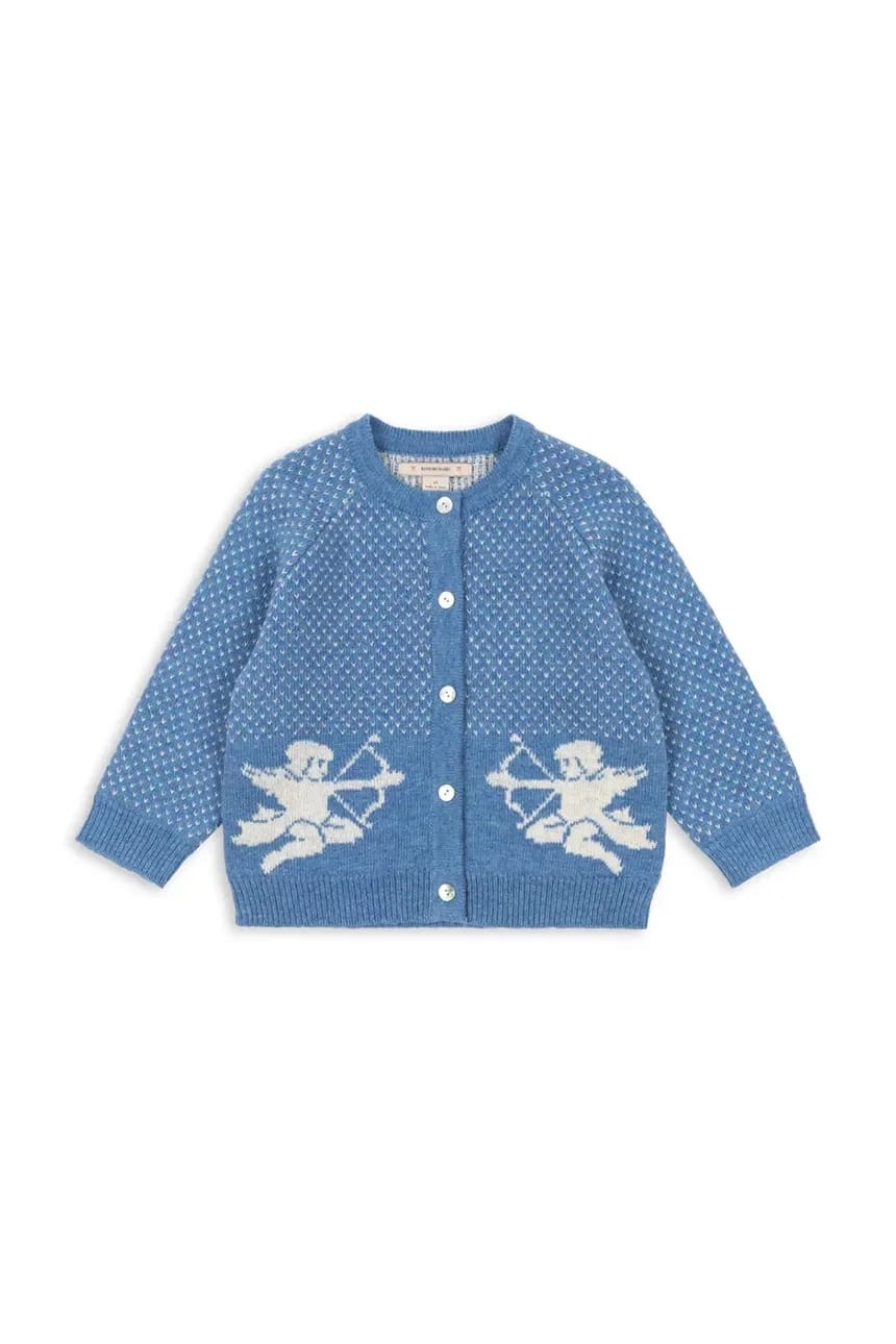 Детский кардиган с добавлением шерсти BELOU KNIT CARDIGAN - фото 2