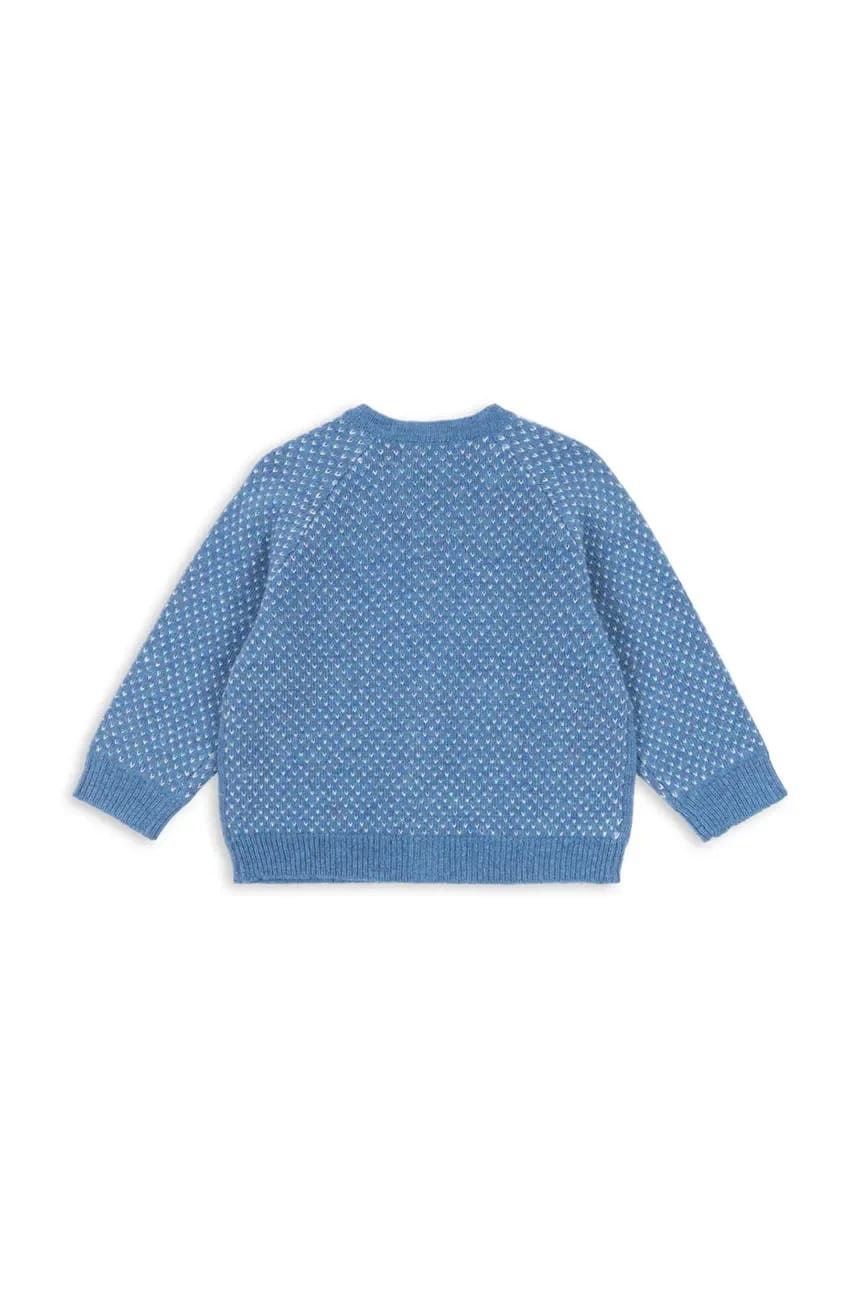 Детский кардиган с добавлением шерсти BELOU KNIT CARDIGAN - фото 3