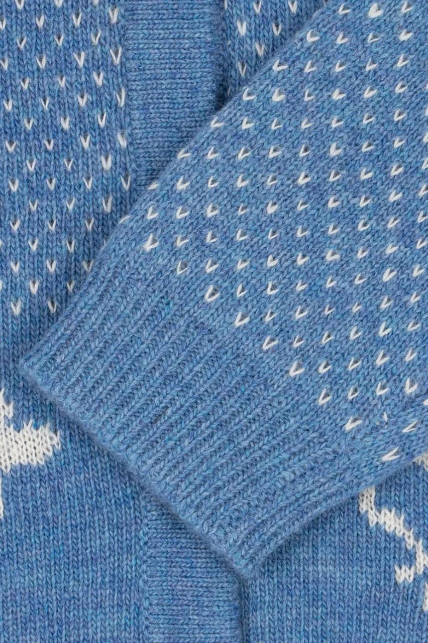 Детский кардиган с добавлением шерсти BELOU KNIT CARDIGAN - фото 6