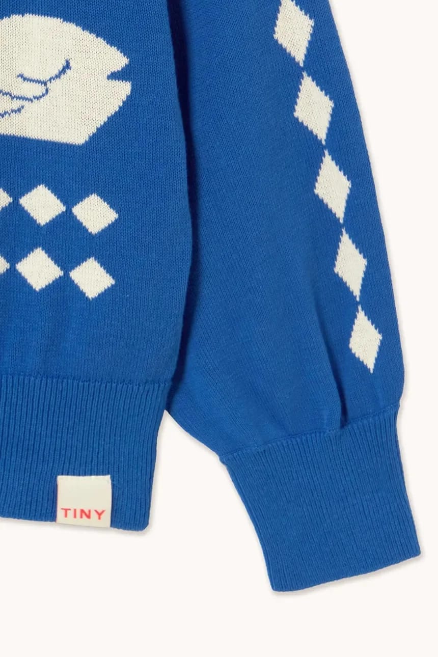 Детский кардиган из хлопка SWANS DIAMONDS CARDIGAN - фото 4