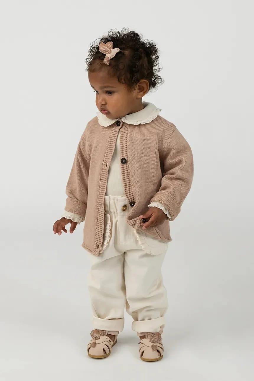 Детский хлопковый кардиган Danta Cardigan Fluffy Bunny