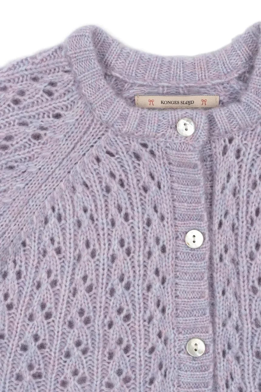 Детский кардиган из шерсти ISA CARDIGAN - фото 4