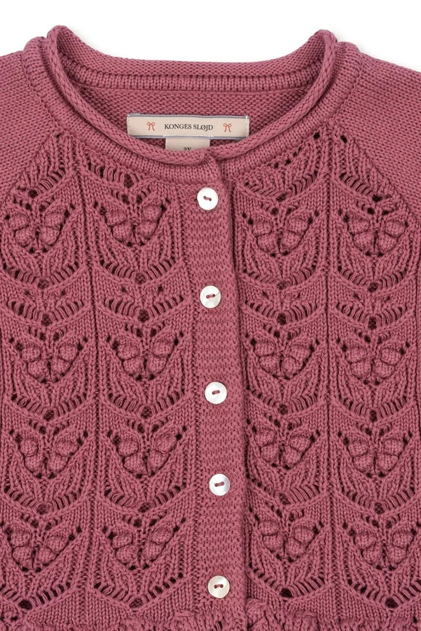 Детский кардиган из хлопка CABBY FRILL CARDIGAN GOTS - фото 3