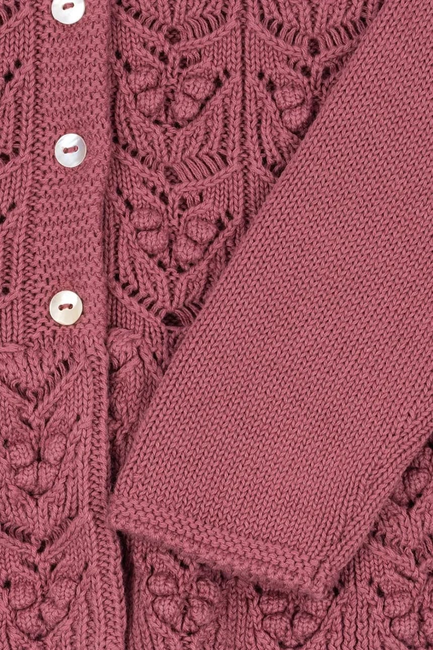 Детский кардиган из хлопка CABBY FRILL CARDIGAN GOTS - фото 4