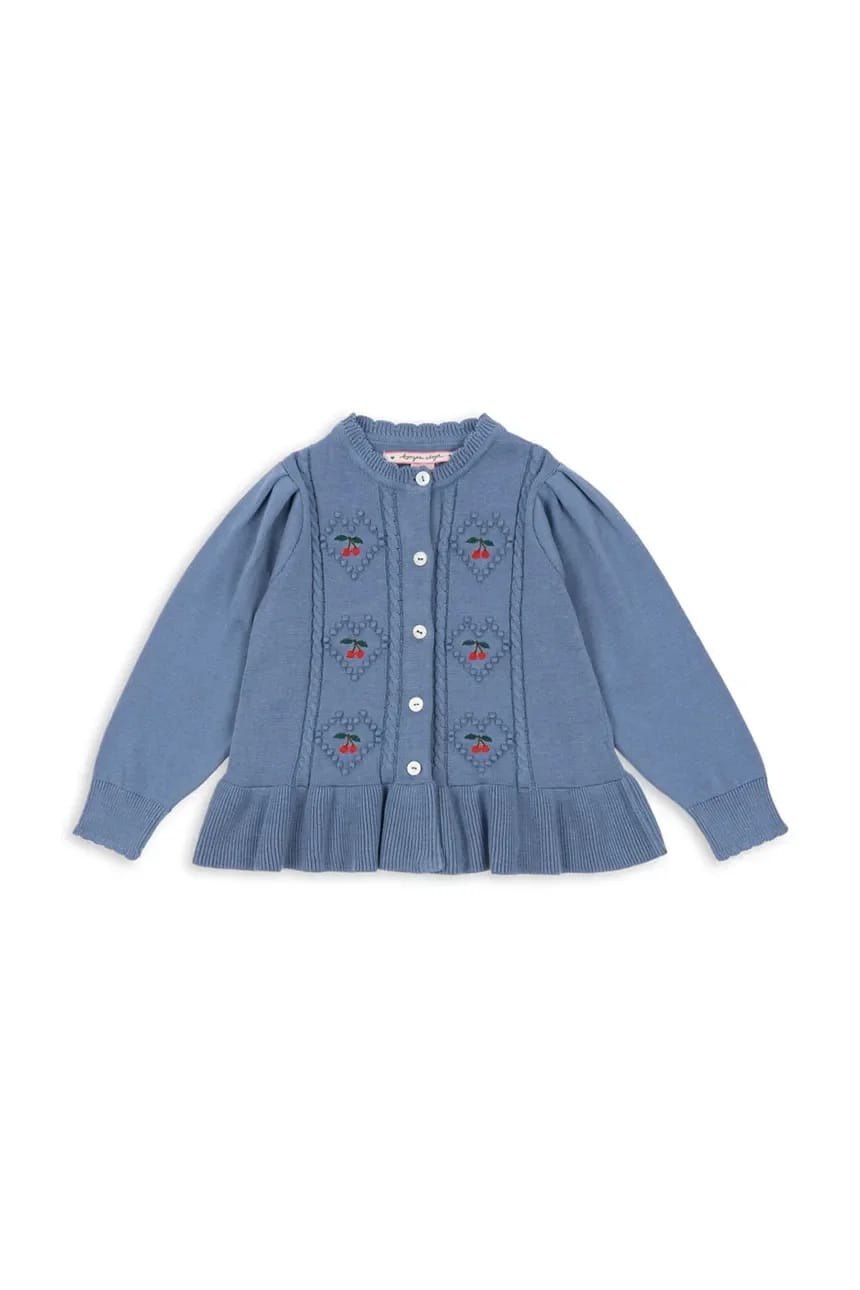 Детский хлопковый кардиган SOLEIL CARDIGAN GOTS