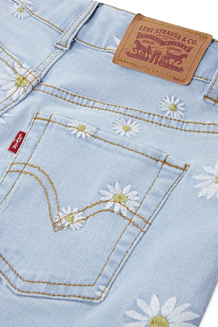 Детские джинсовые шорты DAISY DENIM A LINE SHORT - фото 4