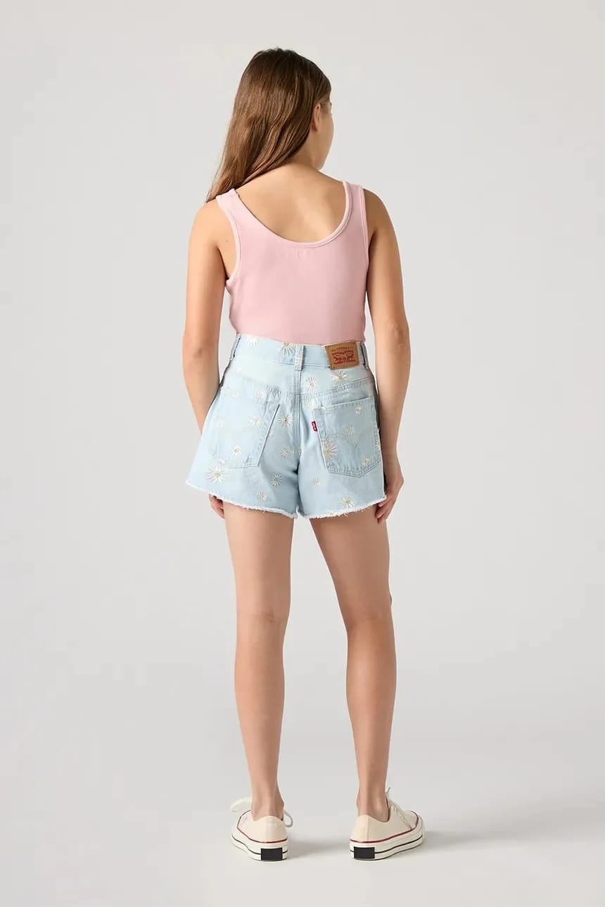 Детские джинсовые шорты DAISY DENIM A LINE SHORT - фото 6