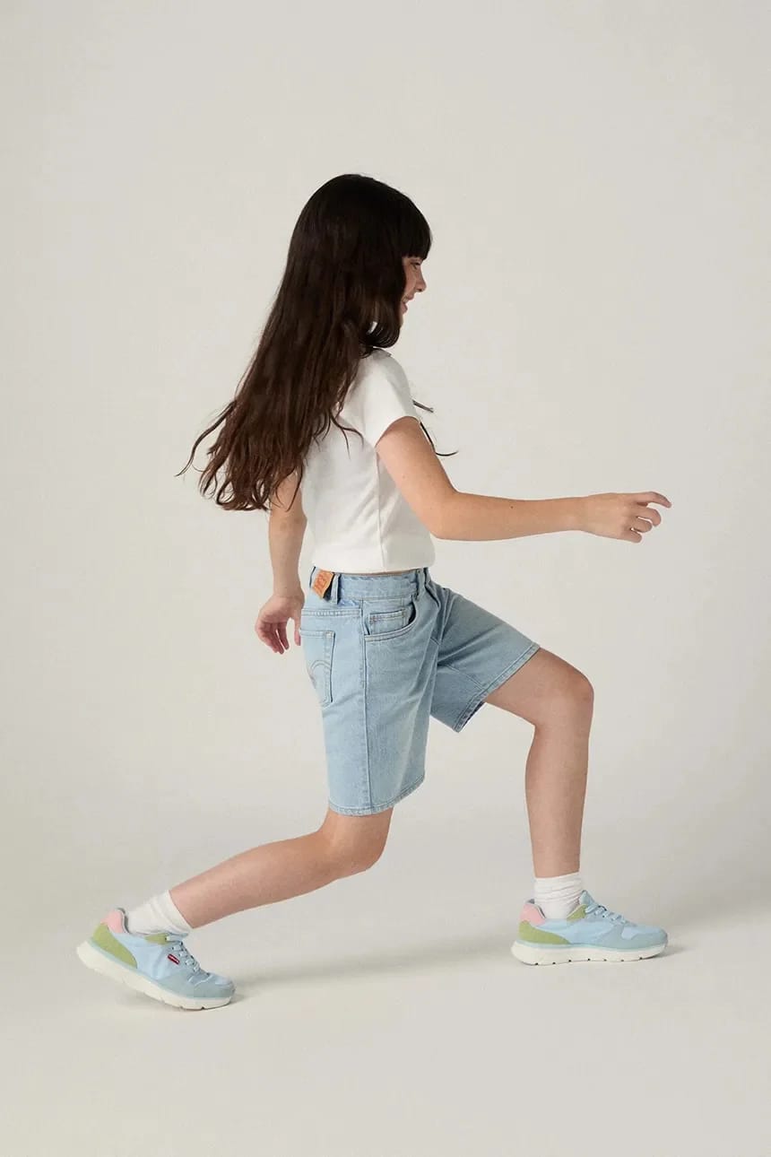 Детские джинсовые шорты LVG 94 BAGGY SHORT - фото 6