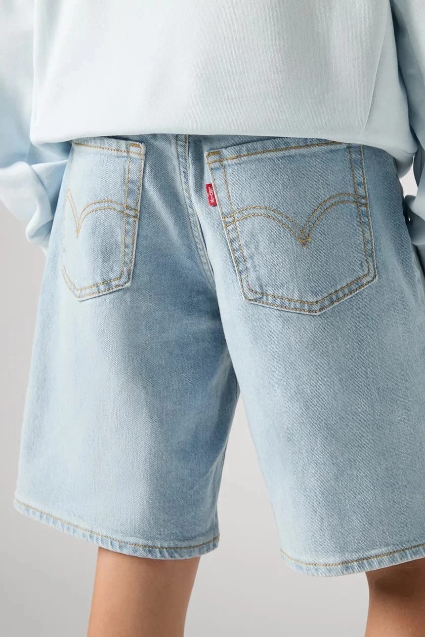 Детские джинсовые шорты LVG 94 BAGGY SHORT - фото 9