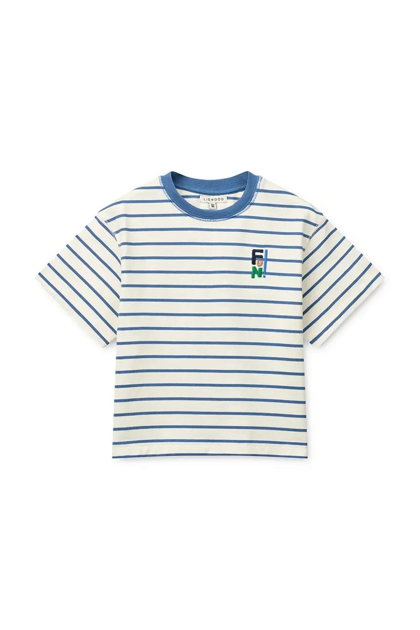 Детская хлопковая футболка Tyler Stripe SS Футболка