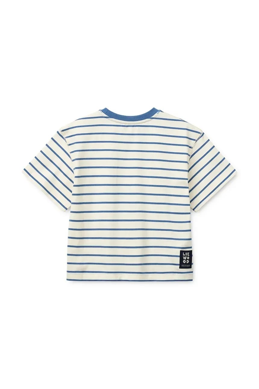 Детская хлопковая футболка Tyler Stripe SS Футболка - фото 2