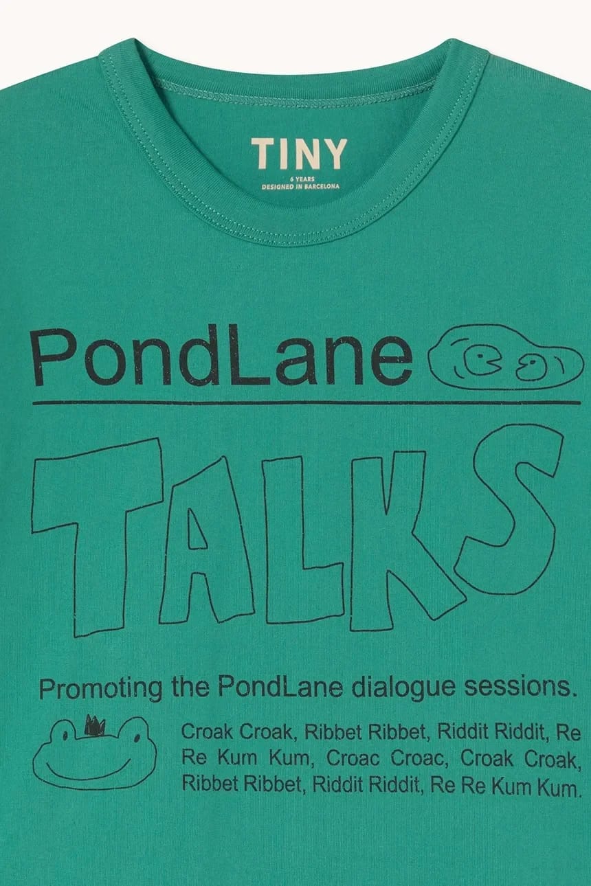PONDLANE GRAPHIC TEE детская хлопковая футболка - фото 4