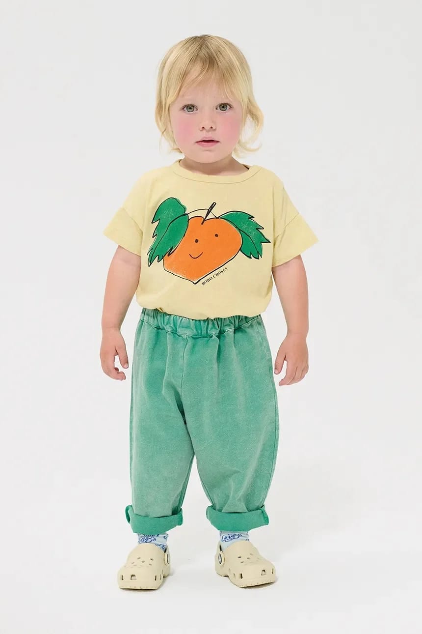 Детская хлопковая футболка Curious Turnip