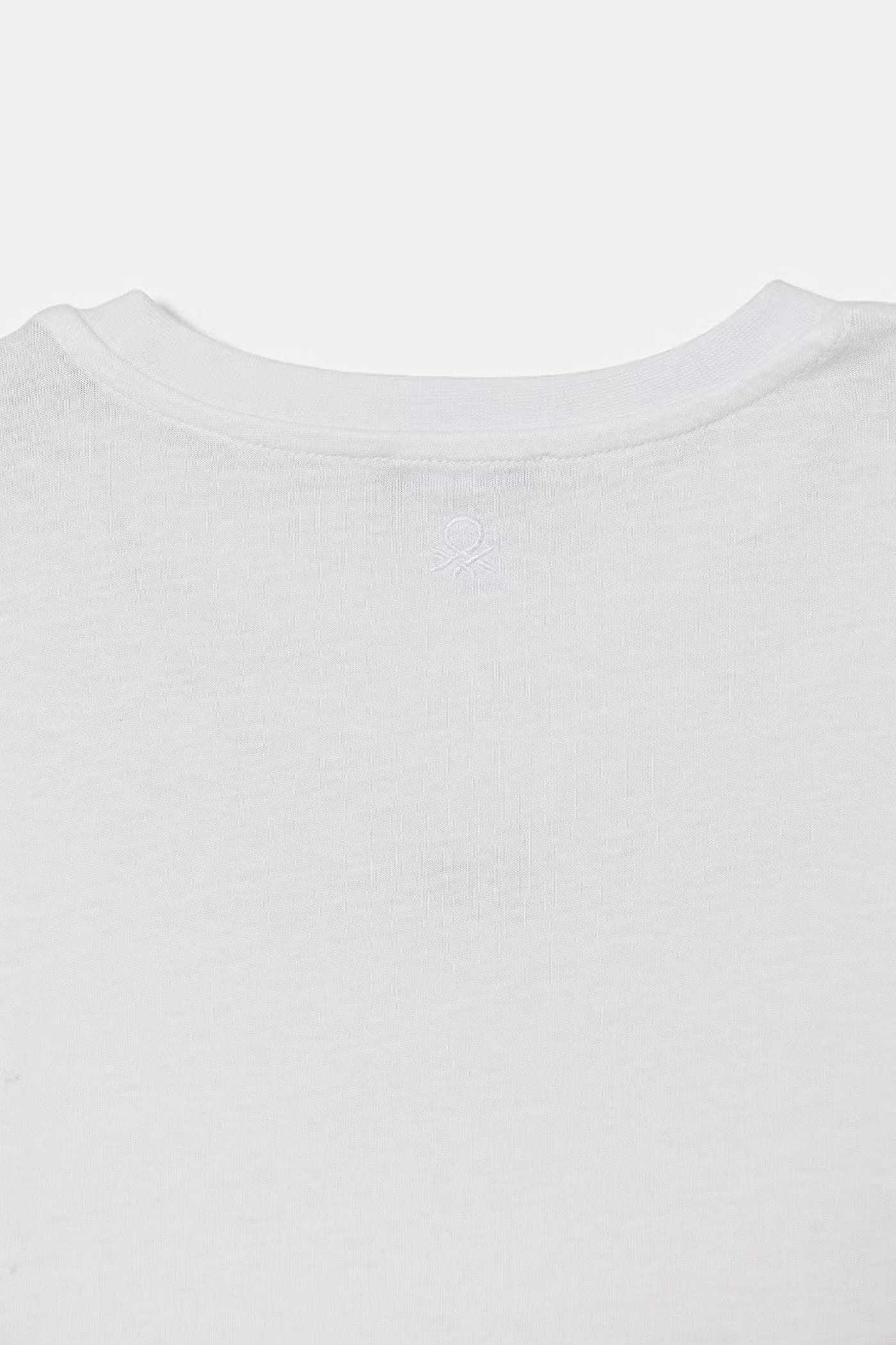 Базовые детские футболки из хлопка, 2 пары - фото 5