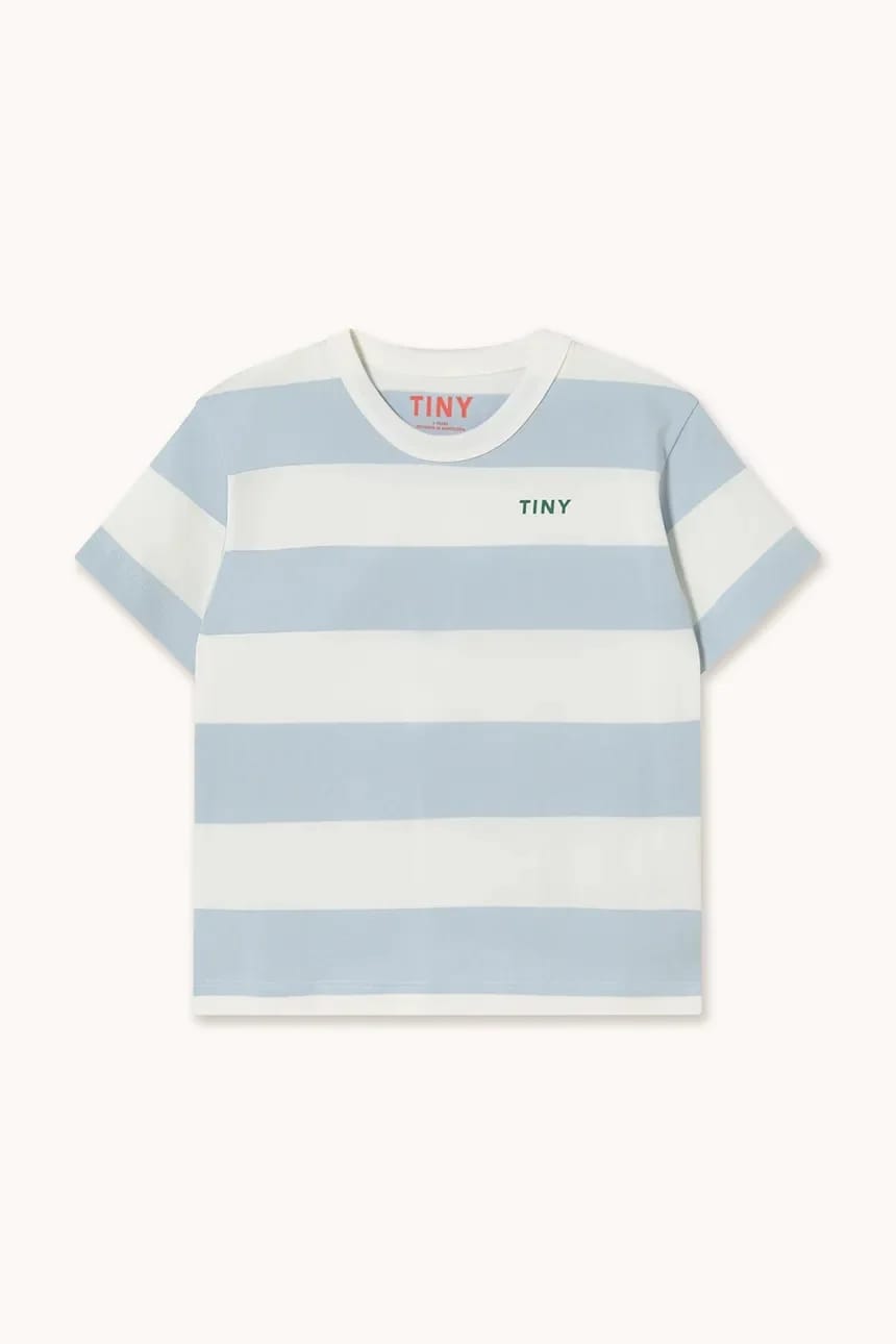 Детская хлопковая футболка STRIPES KNIT TEE - фото 2