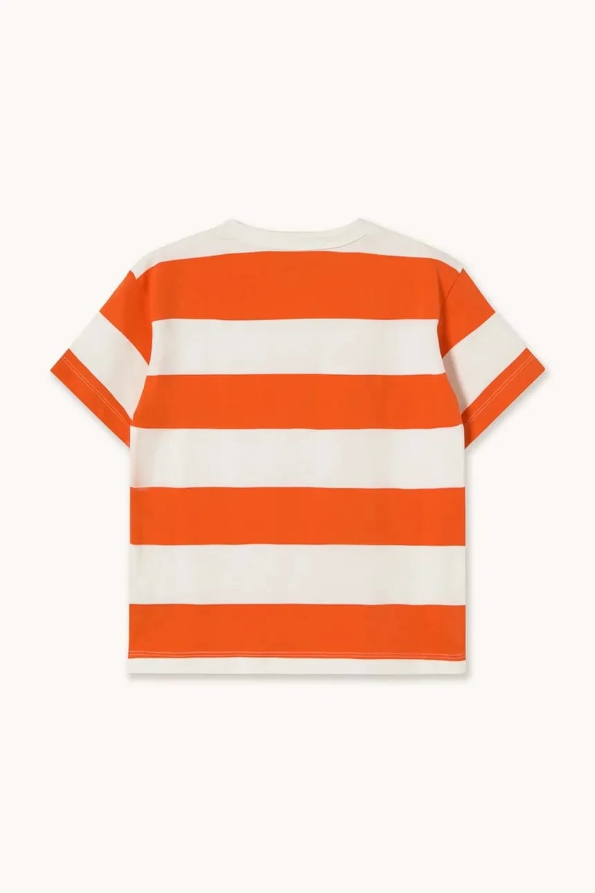 Детская хлопковая футболка STRIPES KNIT TEE - фото 2