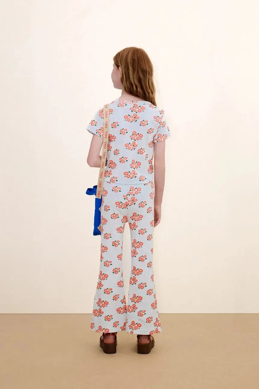 Детская футболка BLOSSOMS RIB TEE - фото 5