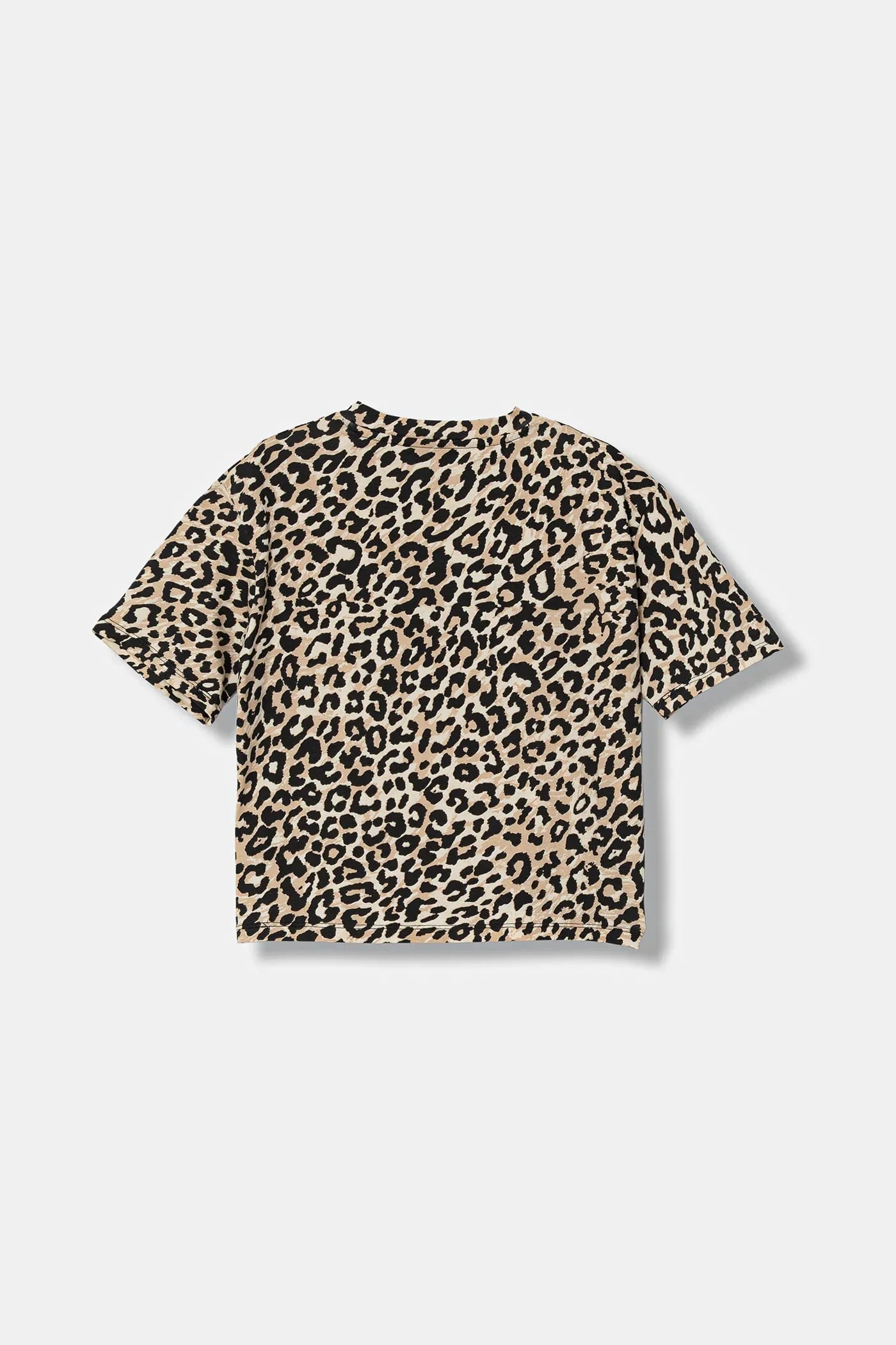 Детская футболка бежевая для девочек - фото 2