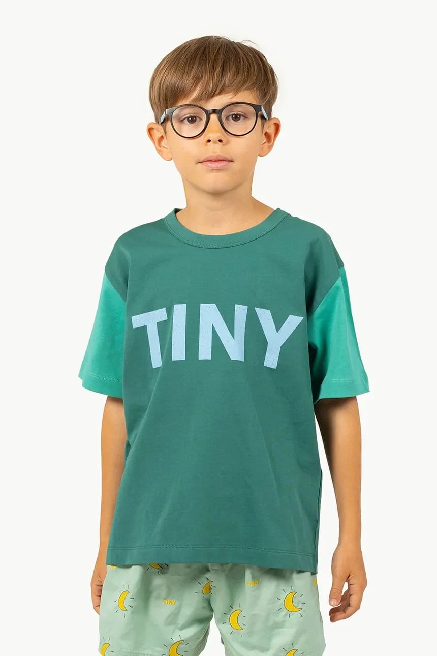 Детская хлопковая футболка COLOR BLOCK TEE