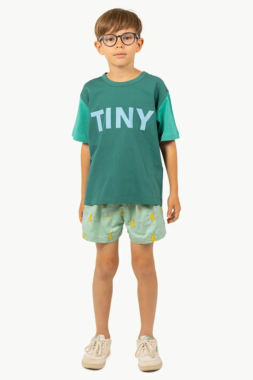 Детская хлопковая футболка COLOR BLOCK TEE - фото 4