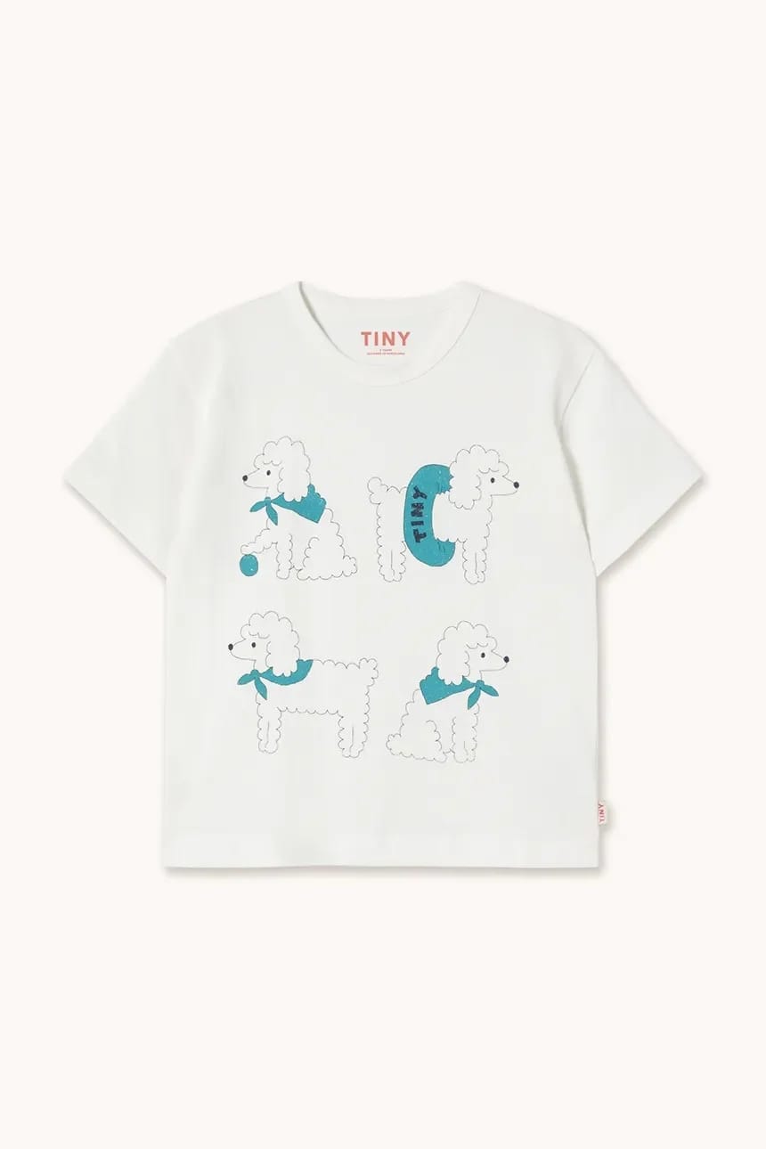 Детская хлопковая футболка POODLE GRAPHIC TEE