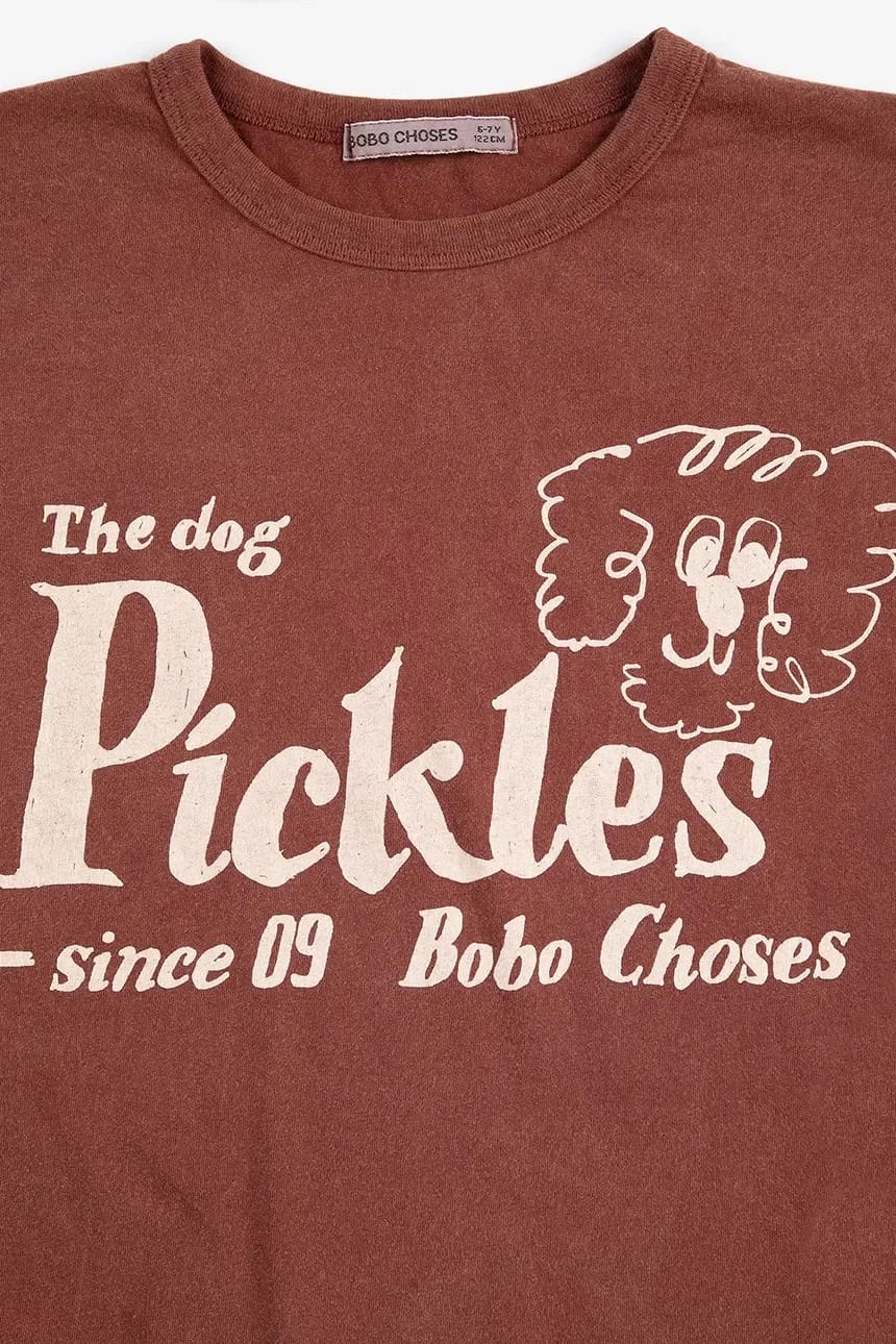 Детская хлопковая футболка Pickles The Dog - фото 3