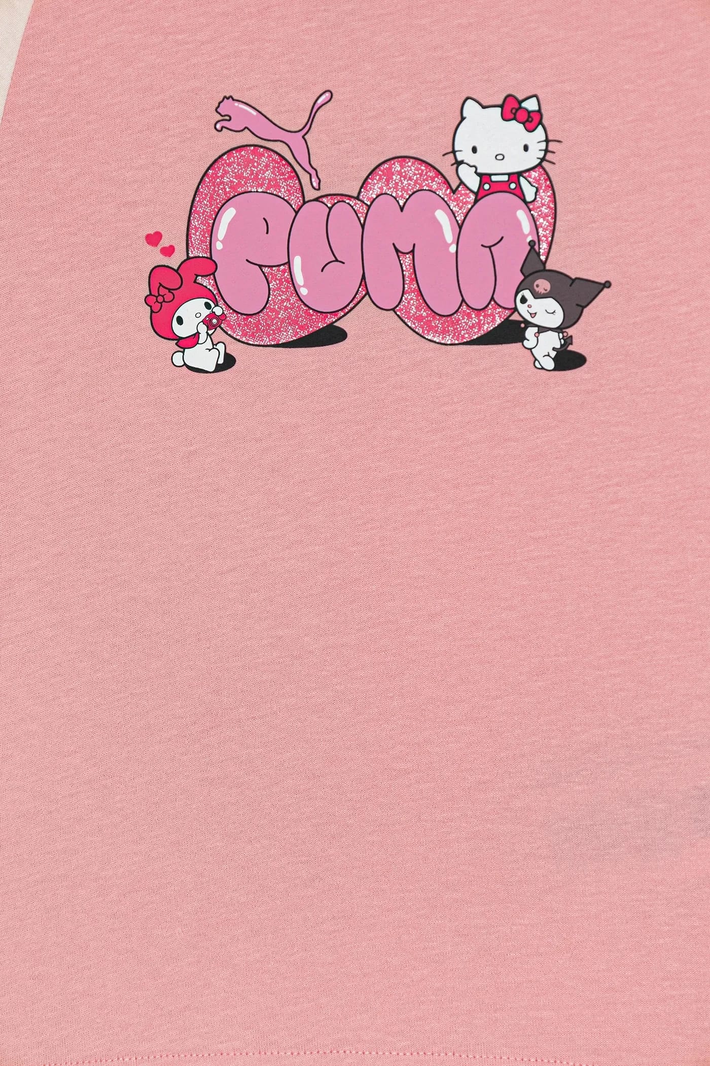 Детская хлопковая футболка Puma X HELLO KITTY & FRIENDS Slim Tee - фото 3