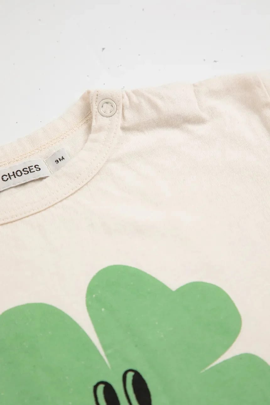 Детская хлопковая футболка Lucky Clover - фото 3